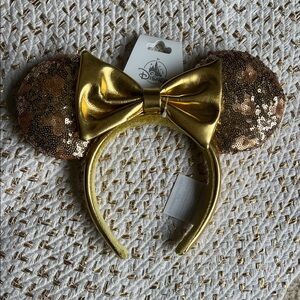 Disney Gold Minnie Mouse Ears